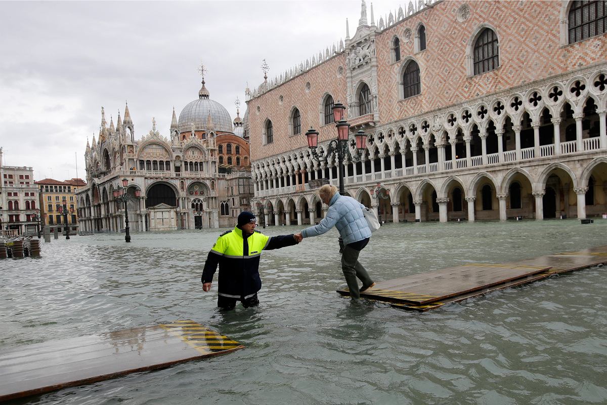 Global warming and northern Italy